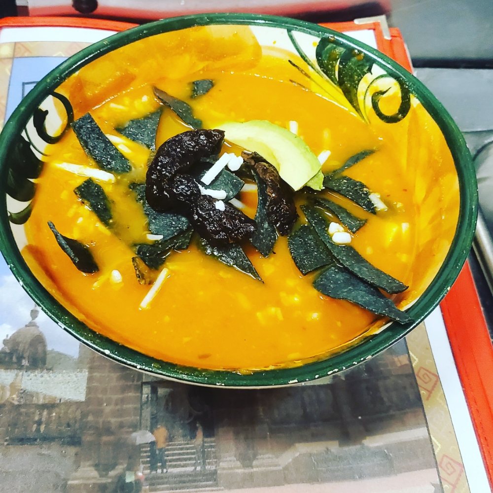 vegan aztec soup