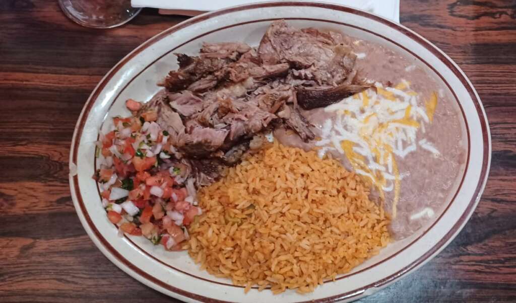 Carnitas plate El Talpense Mexican Restaurant
